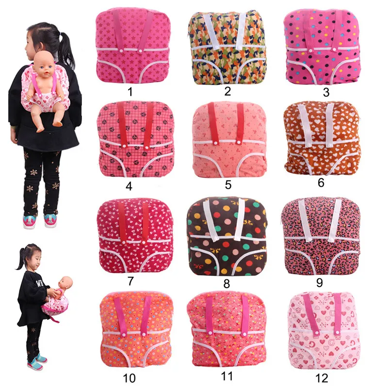 New Outdoor Packet Doll Carry Backpack Toy Sundry Storage Shoulder Bag