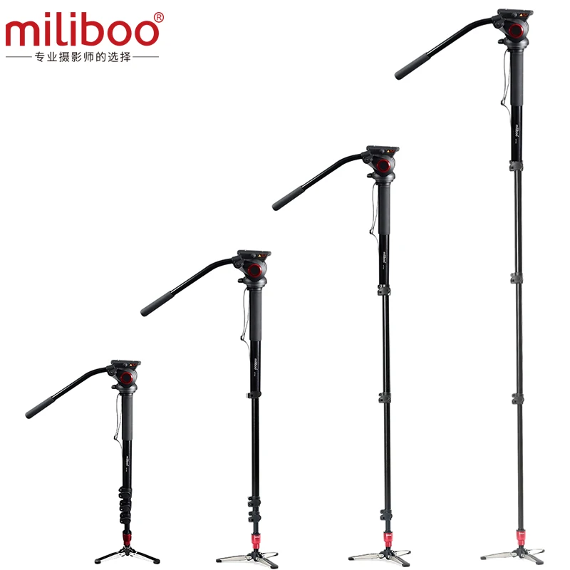 Miliboo MTT704A портативный алюминиевый штатив для профессиональной камеры видеокамеры/видео/DSLR стенд, половина цены Manfrotto