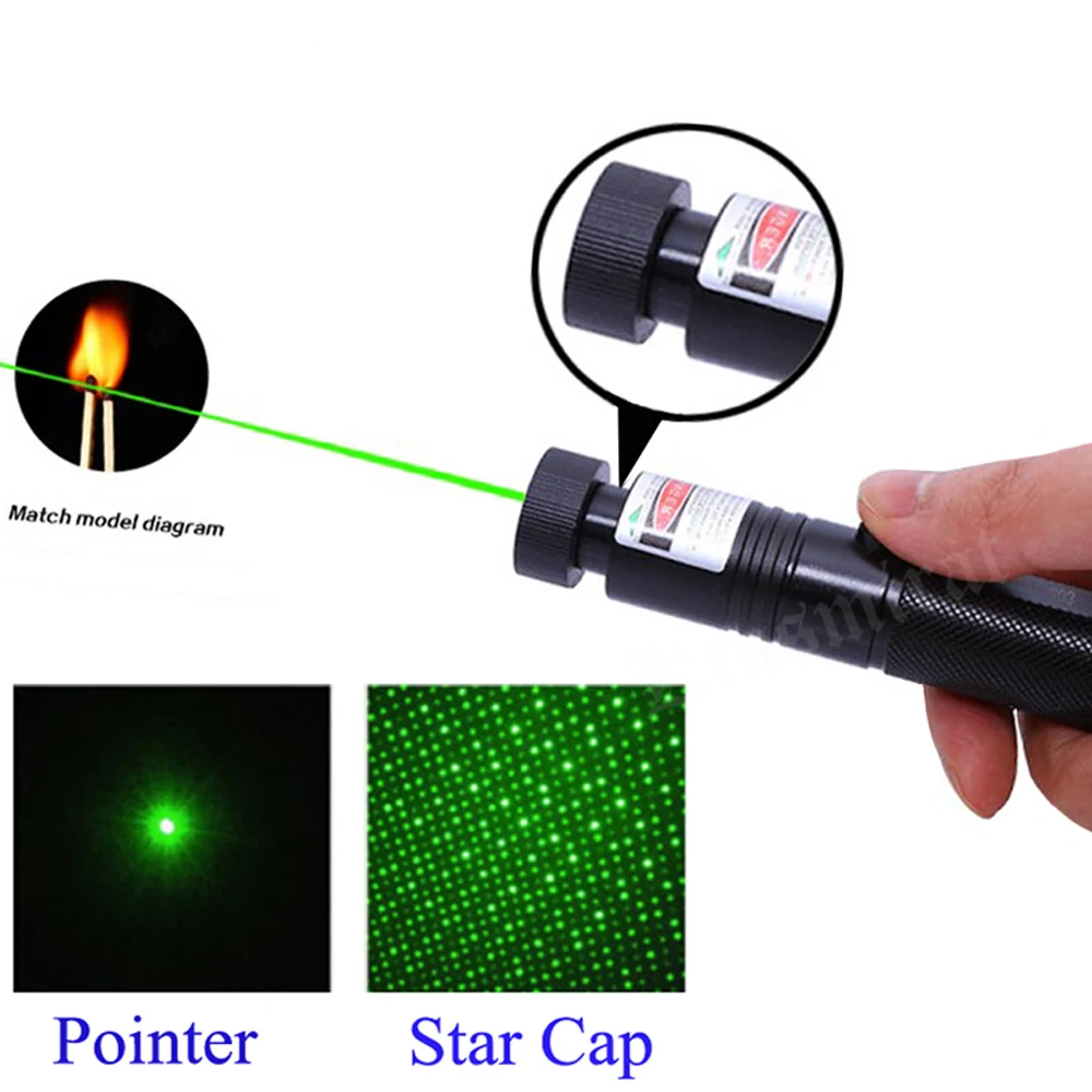 

10000m 532 nm Green Laser Sight laser 303 pointer Powerful device Adjustable Focus Lazer Burning Match Laser Pointer Pen