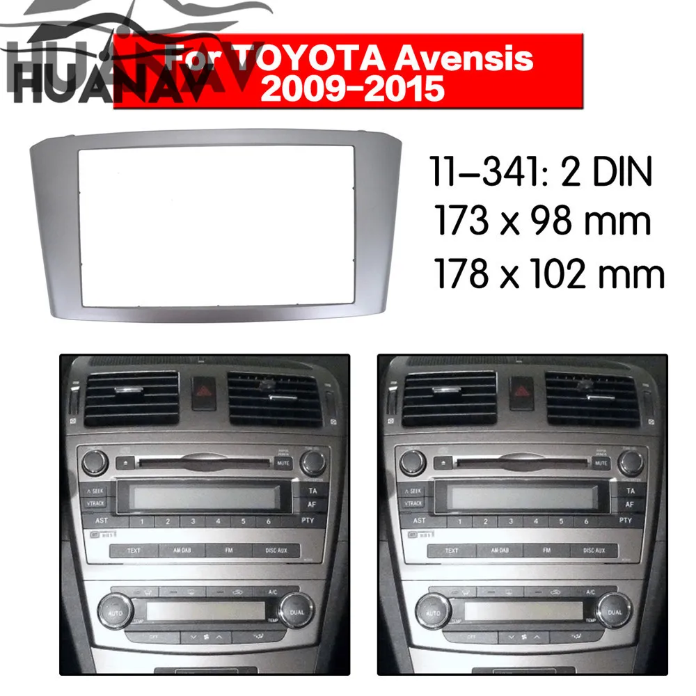 ISO-Adapter T25 Kenwood DPX3000U Radio Toyota Avensis 2-DIN Blende black  Autoelektronik, GPS & Sicherheitstechnik Auto & Motorrad: Fahrzeuge  LA1899942