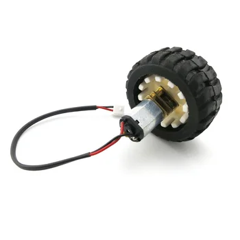 

N20 Geared Motor and Wheel Kits Mini Gear Motor Smart Robot Car Motor with Wire