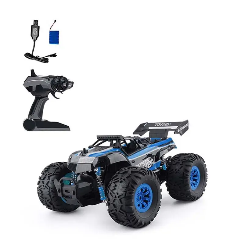 Радиоуправляемая машина 2,4G 1/18 Monster Truck, машинка с дистанционным управлением, игрушки с управлением, модель внедорожника, грузовик 15 км/ч, Радиоуправляемая машинка, игрушечные машинки - Цвет: Белый