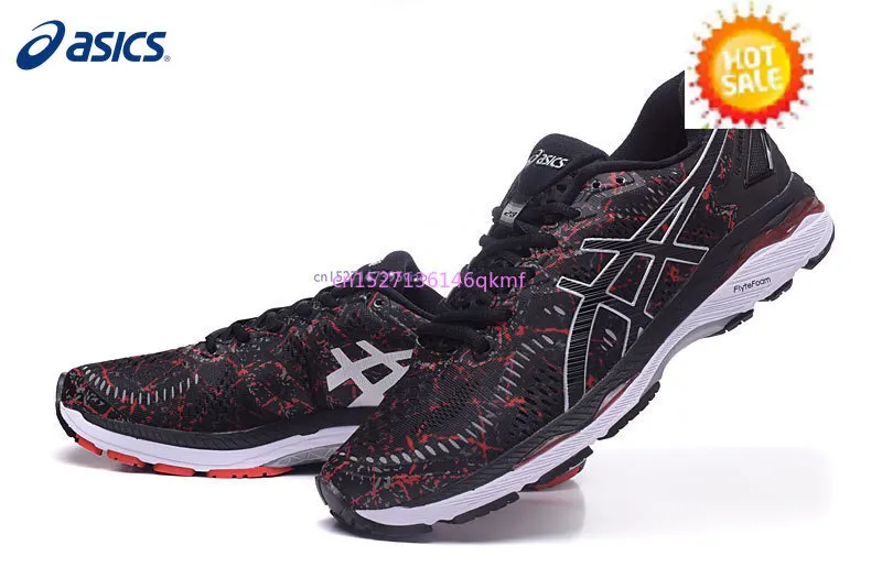 2019 Original ASICS GEL-KAYANO 23 Night Running Athletic Men Shoes size 40.5-45 Size Sport Shoes Mens Sneakers