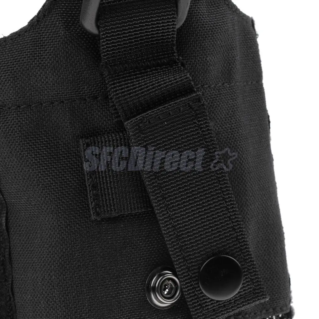 Outdoor Foldable Mesh Water Bottle Carrier Drinking Bottle Pouch Molle Bag Holder for Hunting Fishing Vest Belt