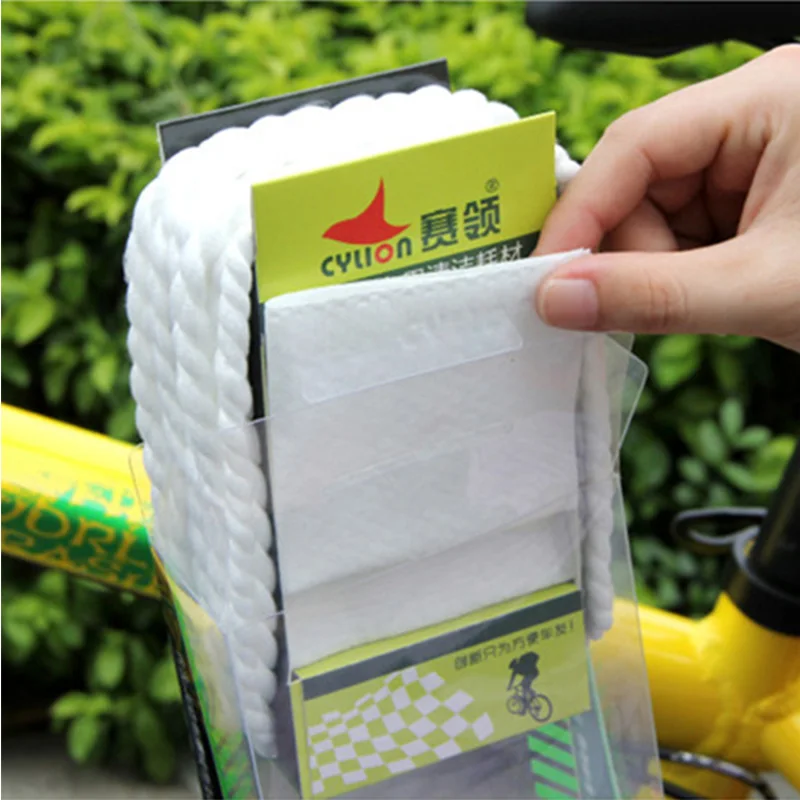 Excellent CYLION Bike Cleaner Tissue / Floss Line Cleaning Kit For Bike Portable Bicycle Cleaning Tools For Chain Flyweeel Bicycle Cleaner 1