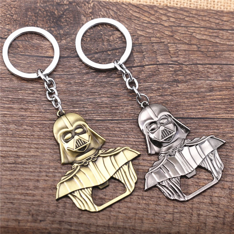 

J Store Movie Star Wars Darth Vader Bar Beer Bottle Opener Alloy 2 Colors Keychain New Arrival Kitchen Style Key Ring