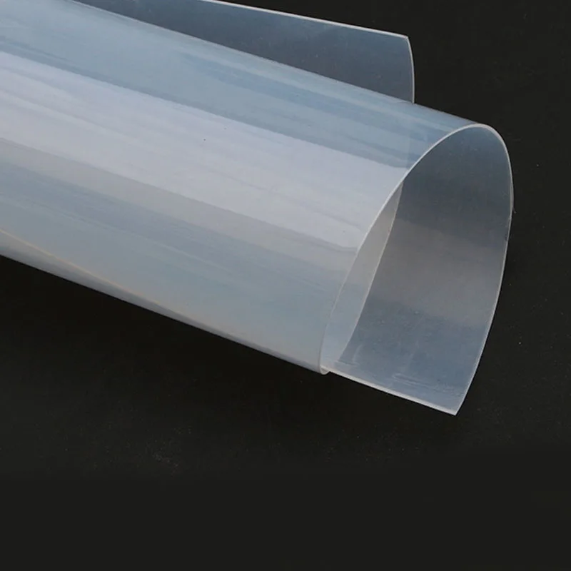 

0.1 0.2 0.3 0.4 0.5 0.6 0.8-3mm thickness Silicone rubber Sheet/Mat/Cussion pad film 500*500mm thin board Rubber