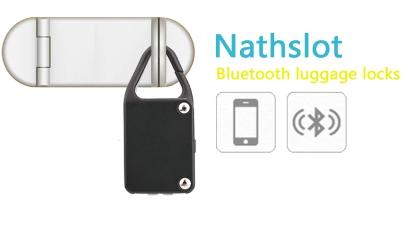 Новейший Умный Замок с Bluetooth управлением беспроводной контроль Nathlock пульт дистанционного управления замок умный замок совместим с IOS/Android APP