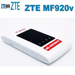 Лот 100 шт. zte Mf920v zte Airtel MF920V 4G LTE Мбит/с 150 Мобильный Wi Fi роутер карманный маршрутизатор