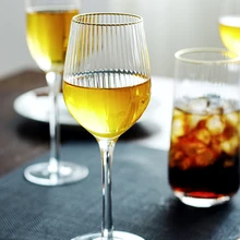 KINGLANG Европейский Золотой Окантованный в виде стеклянного сосуда лампочка роскошный кубок Кристалл бокал для красного вина домашнее Вино чашка