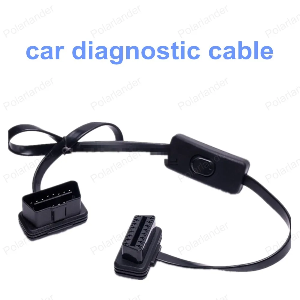best selling car scanner Connectors 60 cm OBD2 OBD extension cable with