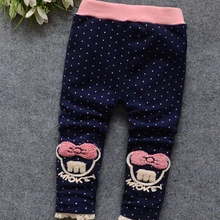 1 шт./лот); хлопок; ; кружевные штаны с рисунком мышки для маленьких девочек