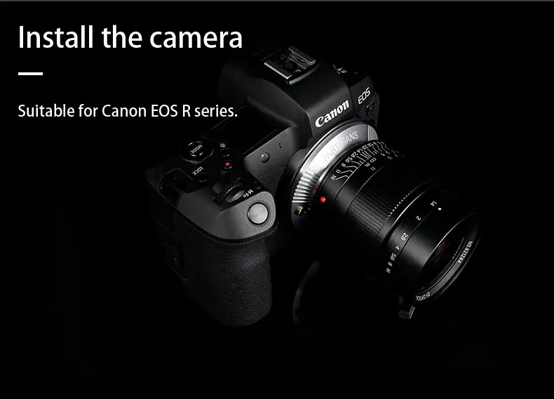 

7 artisans Adapter Ring for M Mount Lens for Canon EOS R camera LM-EOSR