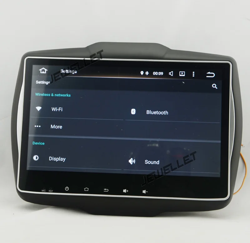 Best 10.1" Quad core Android 9.0 Car GPS radio Navigation for Jeep Renegade 2015-2017 with 4G/Wifi DVR OBD 5