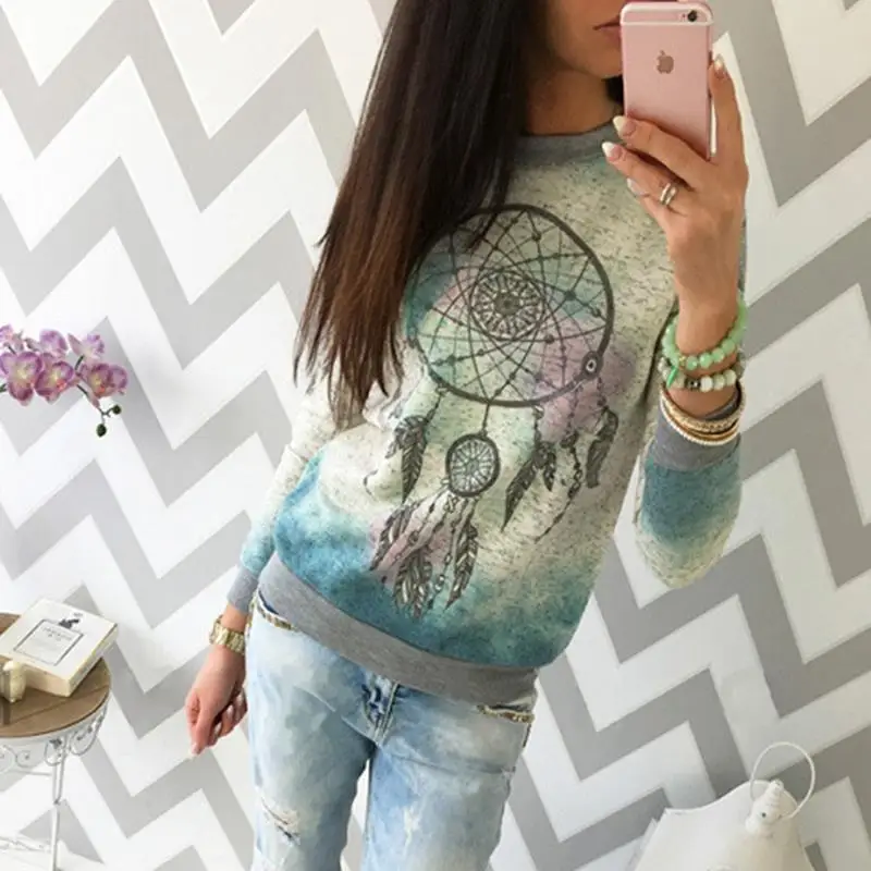 أزياء تي شيرت المرأة قمم قمزة قميص فضفاض طباعة المرأة تي شيرت LJ5510E