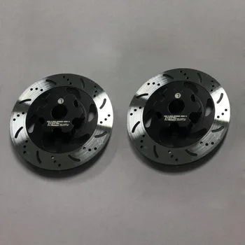 

XBERSTAR Aluminum Brake Pads Disc Drive Hub For 1/7 TRAXXAS Unlimited Desert Racer UDR (2PCS) Red, Silver, Black