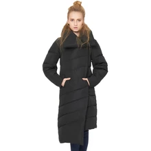 YMOJNV, высокое качество, толстые теплые зимние парки на утином пуху, пальто для женщин, неправильная длина, Женская длинная парка, свободные куртки размера плюс