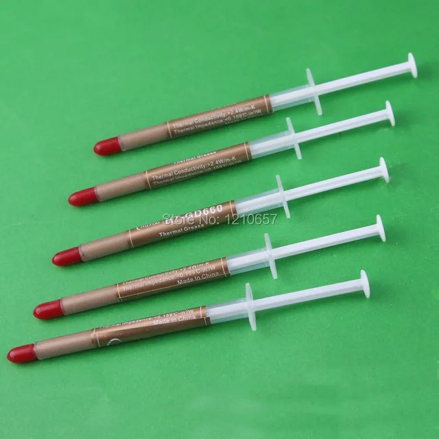 Best Value 100pieces lot Syringe Golden Computer CPU VGA Card Heaksink Compound Thermal Paste Best Value 100pieces lot Syringe Golden Computer CPU VGA Card Heaksink Compound Thermal Paste