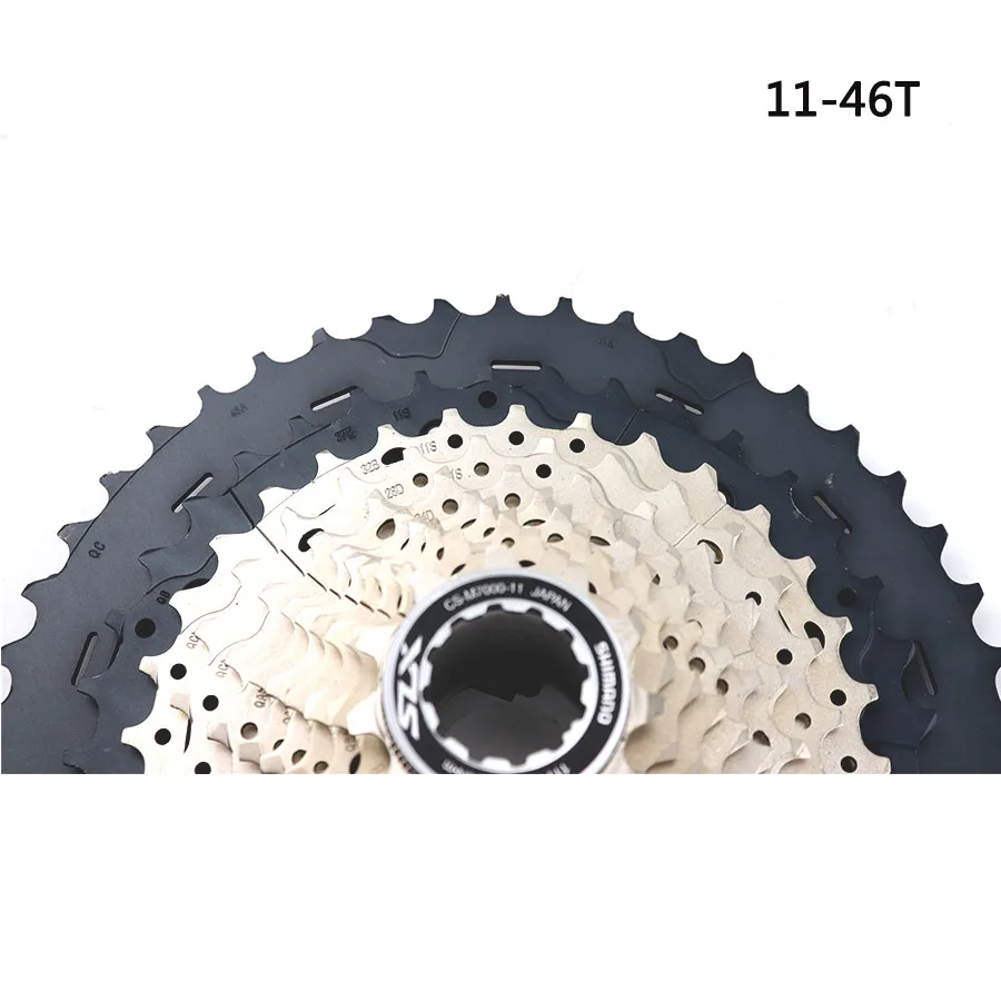 Shimano LX CS-M7000 MTB 11 скоростной горный велосипед M7000 кассета Звездочка велосипед свободного хода MTB 11-42T 11-46T аксессуары для велосипеда