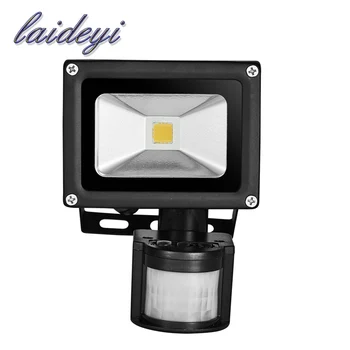 

4pcs 10W Sensor Flood Light LED PIR Motion Sensor Light AC85-265V LED Motion Sensor Light Outdoor Induction Sense Reflector Lamp