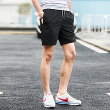 New Shorts Men Summer Beach board shorts Hot Sale Casual Short Male Solid Quality Elastic Fashion Fast Dry Short S-5XL 1007