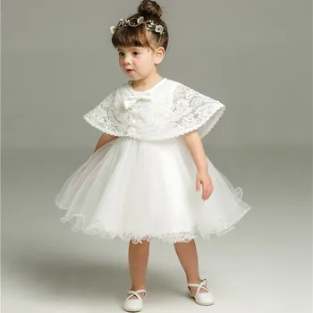 

Newborn Lace Dress Infant Baptismal Gowns Girls Dresses for Wedding Second First Birthday Dress for Girl Baby Infant Clothes