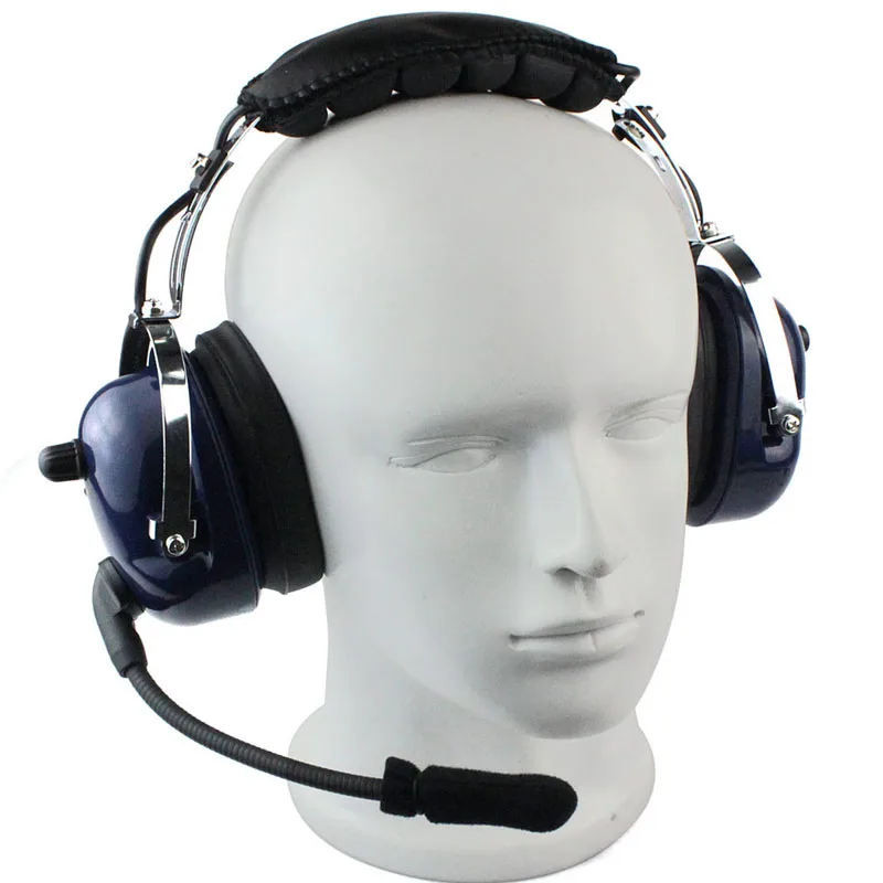 2016 Mic Stereo Earpiece Headset Mic PTT 2 Pin HeadSet Ear Headphone