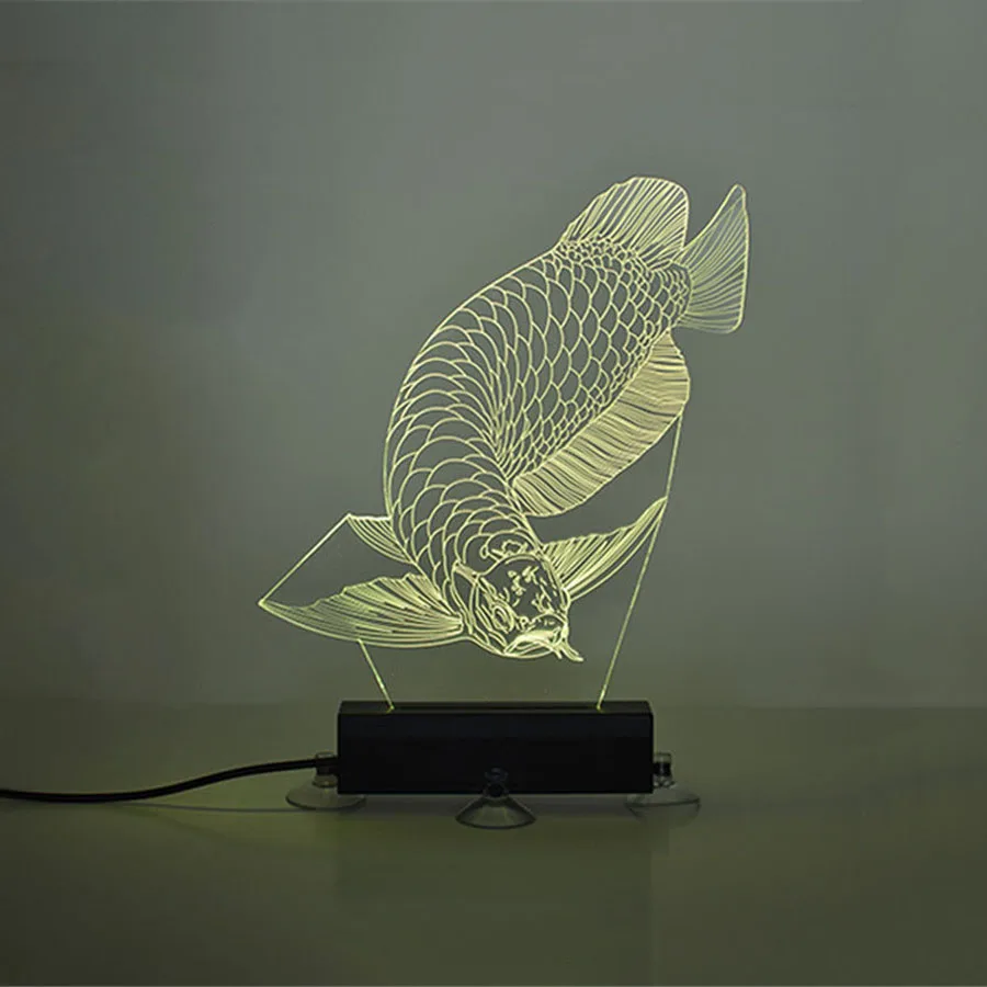 

USB powered Aquarium Fish Tank LED Light 7 Colors Submersible Waterproof Lamp with Remote controller Decoration lighting