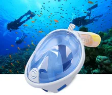 Liquid Silicone Scuba Full Face Diving Mask Diving Equipment Snorkel For Wide Masks With Camera Holder Swim Underwater Sport