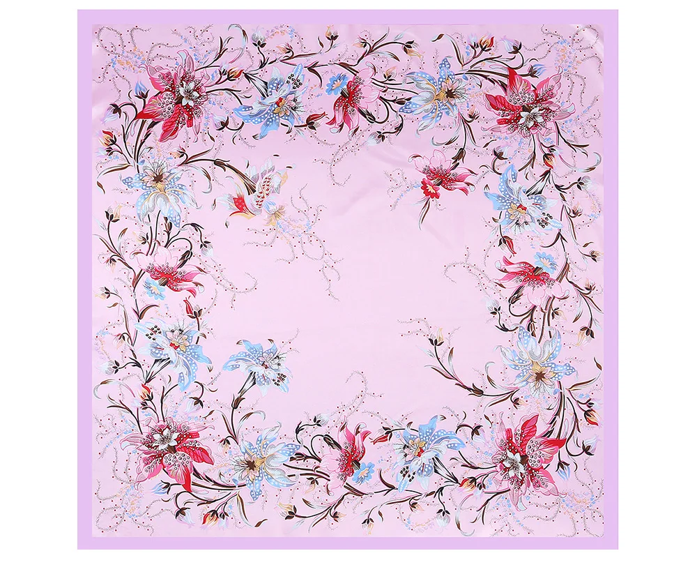 Printed Silk Scarf (2)