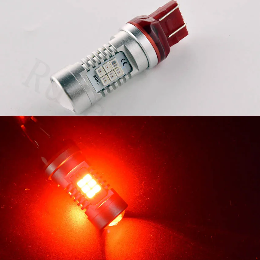 1x 5W T20 W21/5W W21W 7440 7443 Car LED Canbus Red amber White Daytime Running Lighting 12V 24V 1x 5W T20 W21/5W W21W 7440 7443 Car LED Canbus Red amber White Daytime Running Lighting 12V 24V