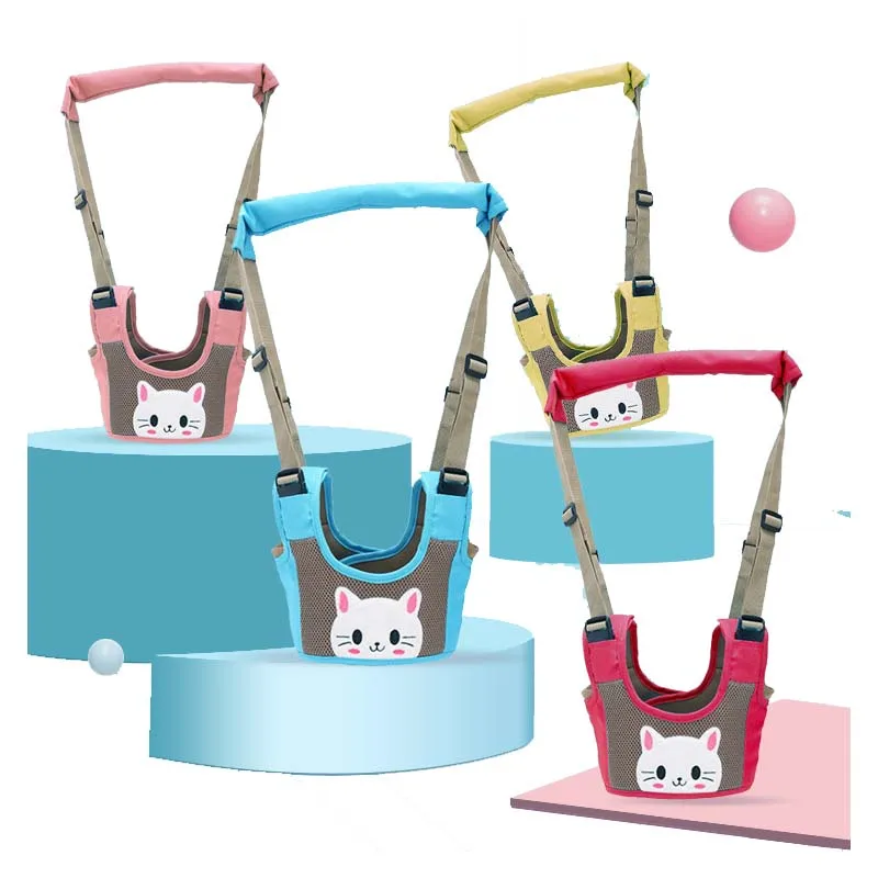 

Baby Toddler With Basket Child Infant Walking Belt Backpack Traction Belt Child Assistant Learning Safety Reins Harness Walker