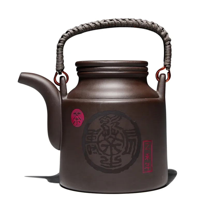 Чайник Yixing из фиолетовой глины с фильтром 720 мл|kettle pot|kettle filterkettle tea |