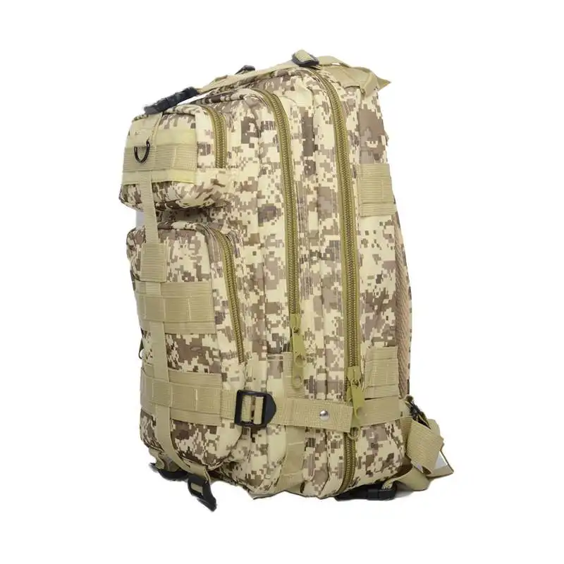 20-35L 600D военный тактический рюкзак для наружного использования 30L Molle сумка армейский спортивный туристический рюкзак походная камуфляжная сумка - Цвет: brown