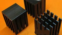Free Shipping Aluminum 19 24 19mm heatsink IC chip heat sink with gum paste module sensor