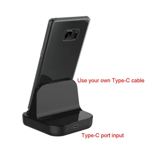 Зарядная док станция Type C 1 шт. настольная зарядная USB 3 для телефонов Android 5 В 2 А