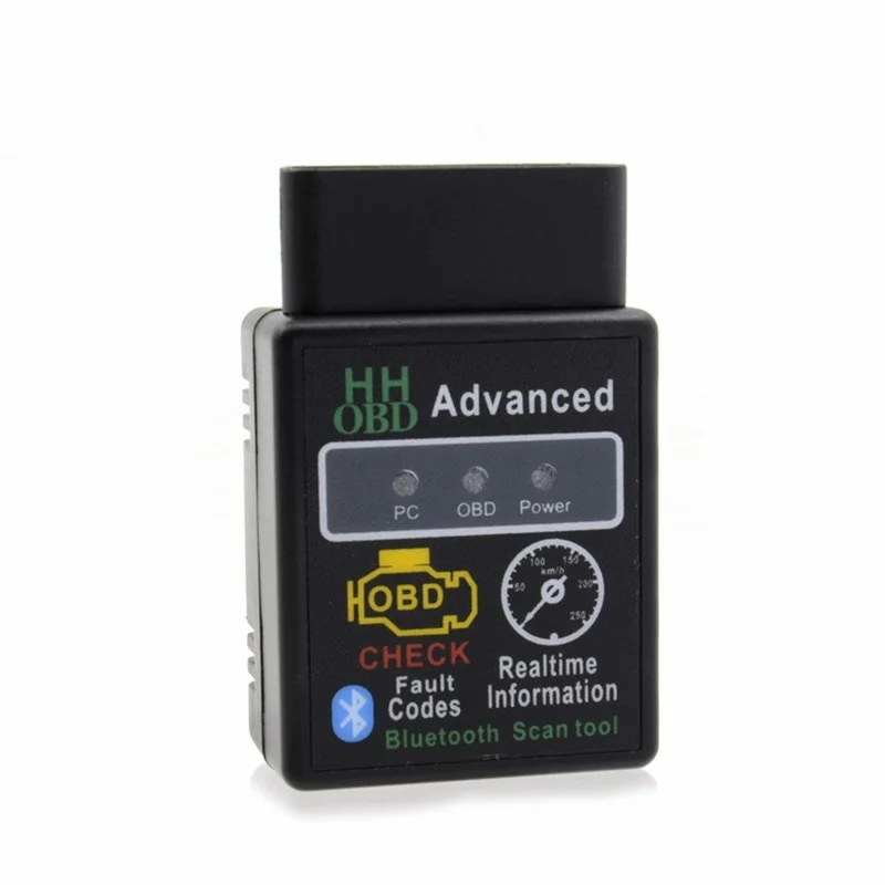Новый диагностический сканер HHOBD V2.1 OBD2 HH OBD ELM327 работает с Android Torque Bluetooth интерфейс