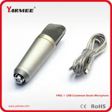 USB электретный конденсаторный микрофон Запись для клубной музыки Интернет Караоке компьютерная YR03