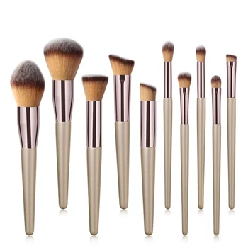 

10pcs/set Makeup Brushes Set for Cosmetic Foundation Powder Blush Eyeshadow Make up Brush Set