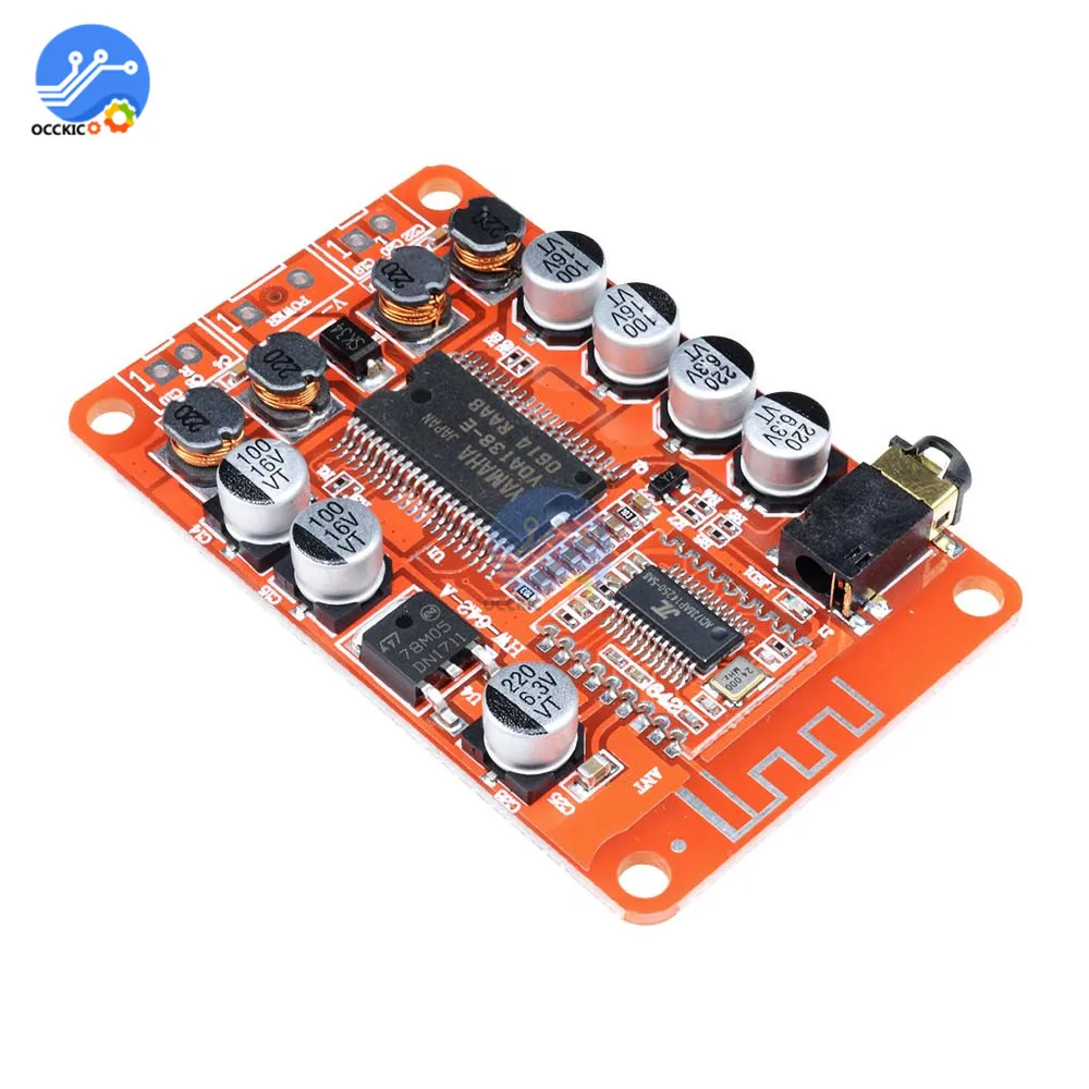 2*15 Вт YDA138 Bluetooth усилитель плата модуль 2,0 стерео класса D чистый бас цифровой аудио усилитель мощности авто усилитель