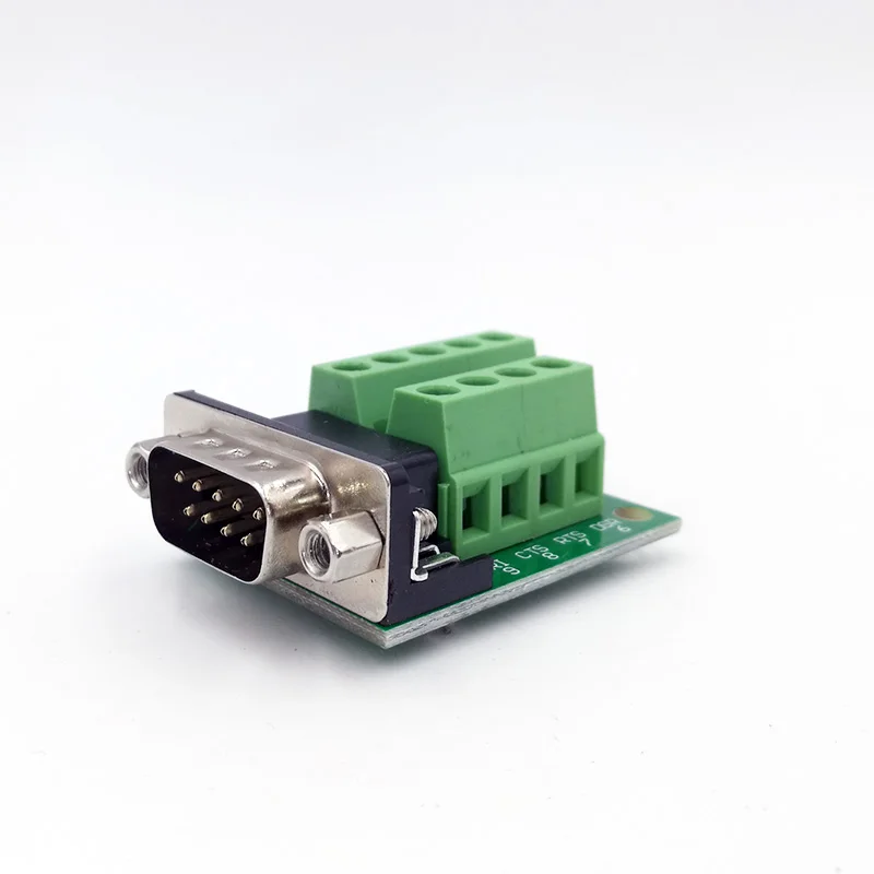 DB9 connector Terminal Module RS232 RS485 Adapter Signals Interface Converter Male Female COM D sub 9Pin