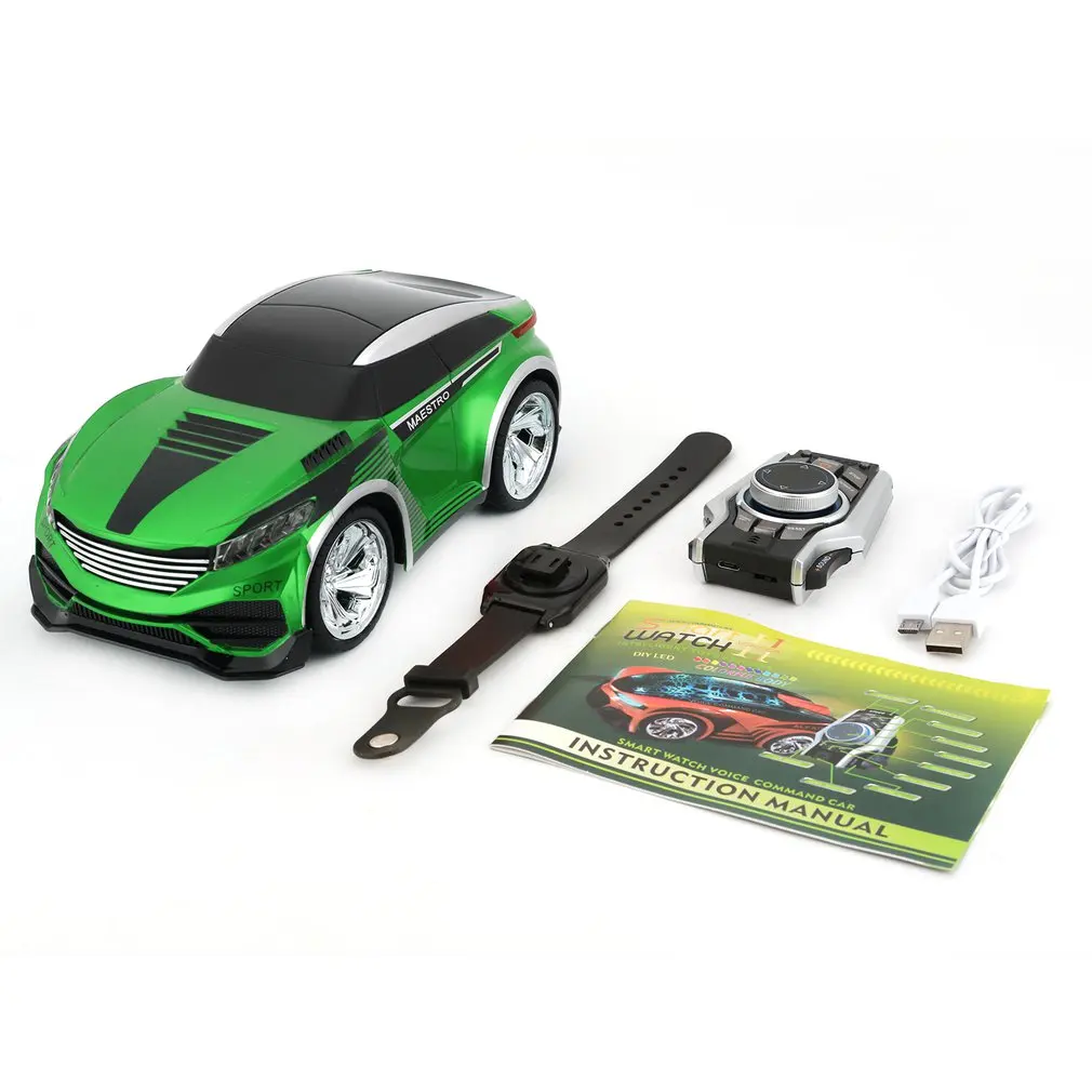 

Voice Control Remote Control Cars With Smart Watch RC Car1200mAh RC Car Voice Command Car RC Racing Games Toys For Children