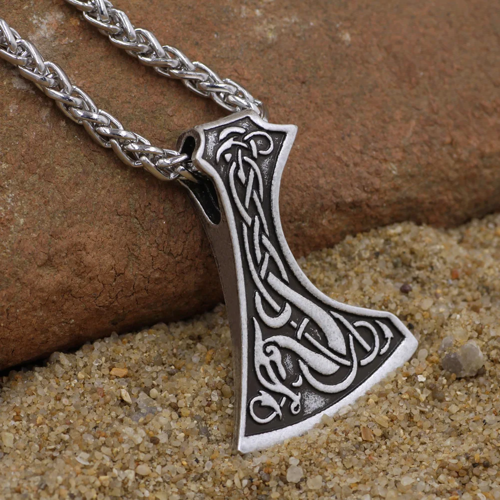 Подвеска ручной работы в стиле легендарных викингов мамин амулет ожерелье