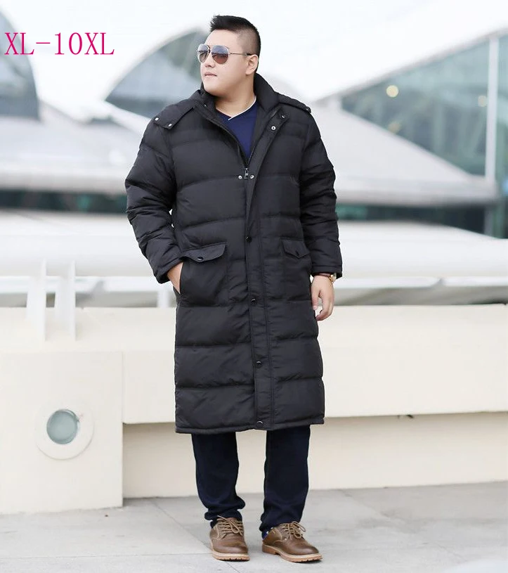 Grote plus big size kleding voor mannen maxi lange losse winter down jas mannelijke parka zwart legergroen 4xl 5xl 6xl 7xl 8xl 9xl 10xl Grote plus big size kleding voor mannen maxi lange losse winter down jas mannelijke parka zwart legergroen 4xl 5xl 6xl 7xl 8xl 9xl 10xl
