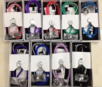 

Stethoscope, Dual Head Medical Stethoscope, double tubes EMT Doctor Nurse Vet Clinical Medical Blood Stethophone, 1pc
