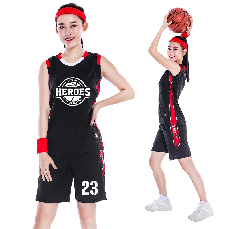 Женская Спортивная одежда для студентов колледжа с логотипом на заказ, баскетбольная одежда, шорты, 2 шт., тренировочная форма для соревнований