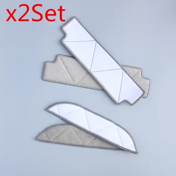 

2set Mopping Cleaning cloth Dishcloth dishrag For Ecovacs Winbot W710 W730 TBW60TG TBW61 WRN60 WRN70 Replacement parts