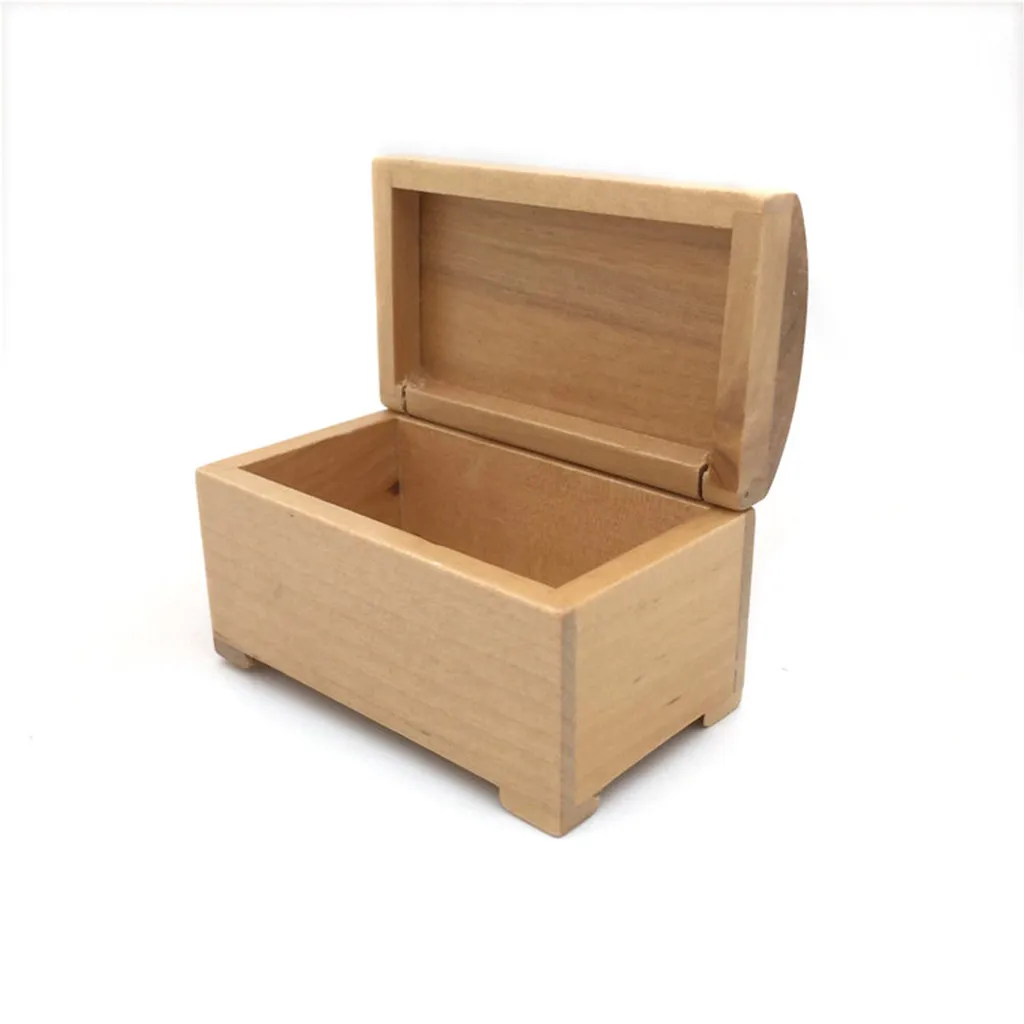 

1:12 Dollhouse Miniature Furniture Mini Wooden Treasure Box Doll Housees Storage Case Accessories Kids Gift Home Decoration