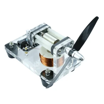 

Multi-layer Fan Blade High-speed Hall Electric Machine Engine Unicoil Motor Physical Experiment Model Building Kit Gift