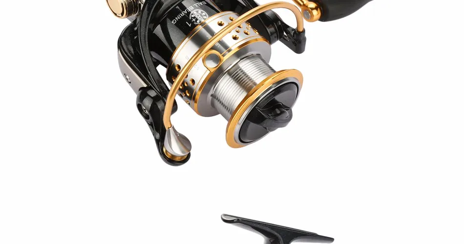 Tsurinoya Metal Fishing Reels Spinning Reel Left / Right Hand with one Spare Spool 9BB Carp Fishing Reel 9